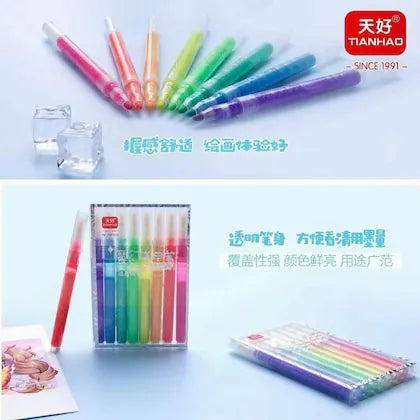 Nail polish highlighter pen