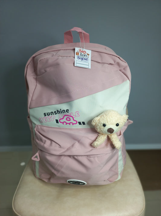 School bag with cute teddy -imported