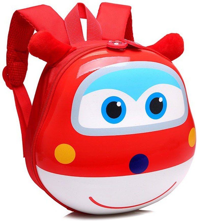 3d cartoon KG bags-red