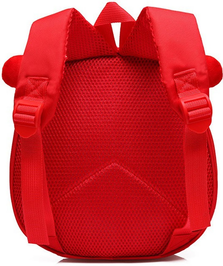 3d cartoon KG bags-red