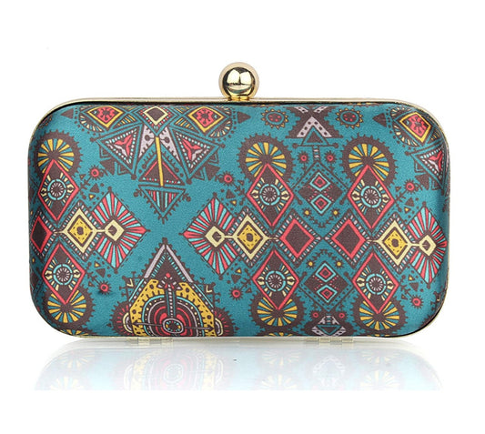 clutch bag- print kite