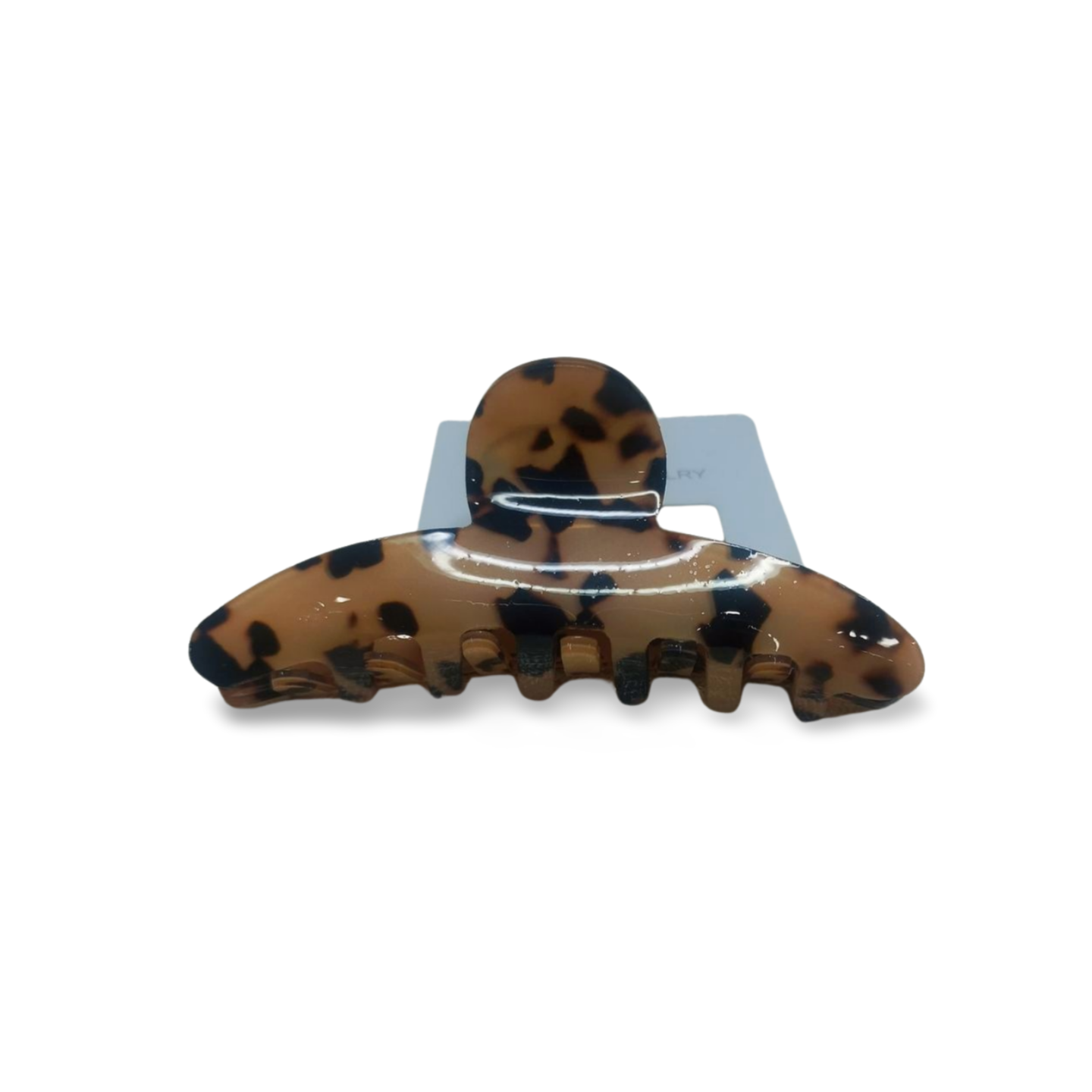 Loepard print hair clutcher