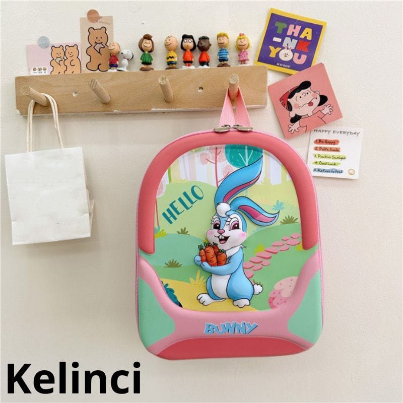 kids back pack- kelinci/hello bunny