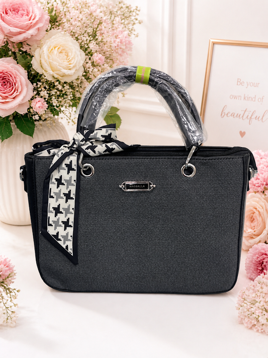 black handbag