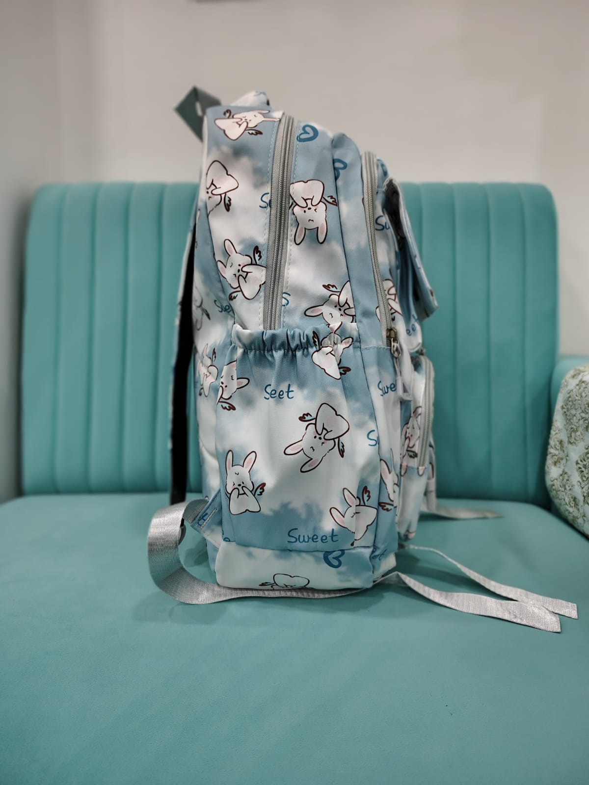 Cute And Trendy Teddy Print School bags