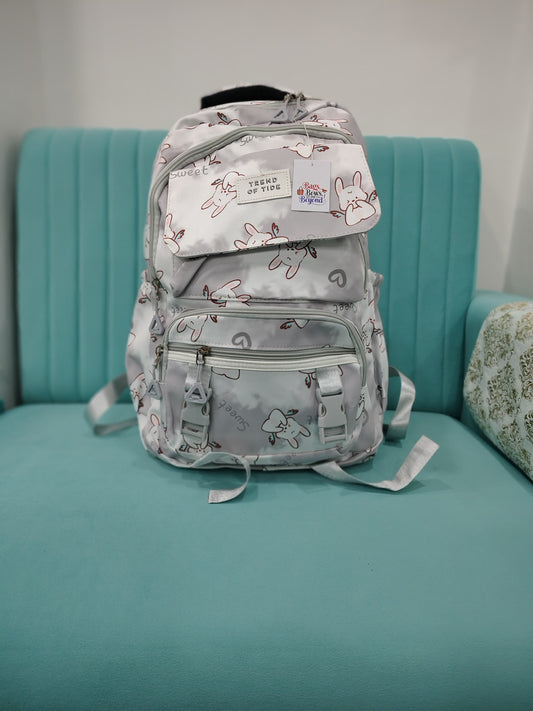 Cute And Trendy Teddy Print School bags