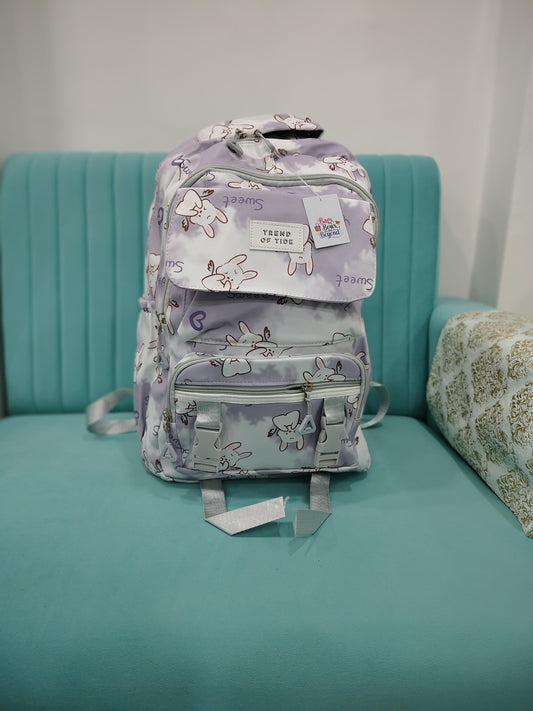 Cute And Trendy Teddy Print School bags