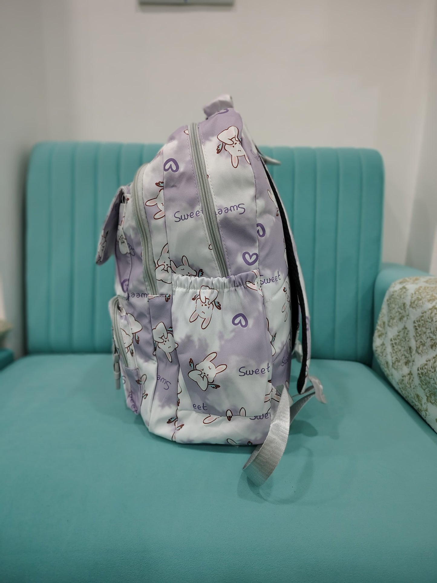 Cute And Trendy Teddy Print School bags