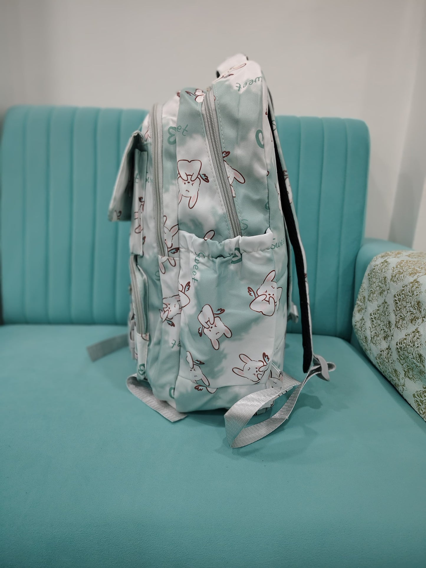 Cute And Trendy Teddy Print School bags