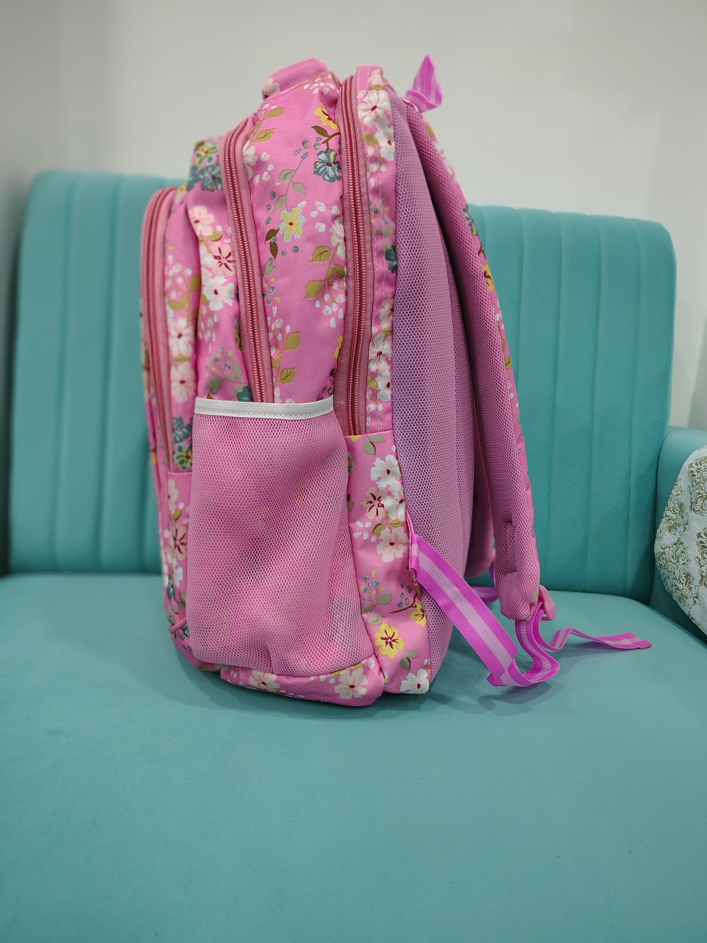 Cute And Trendy Floral Print School bag