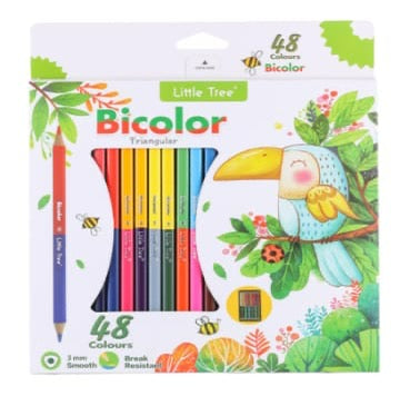 Bi-color pencils 48 shades