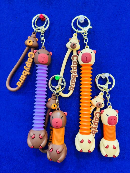 Capy Bara stretch keychain