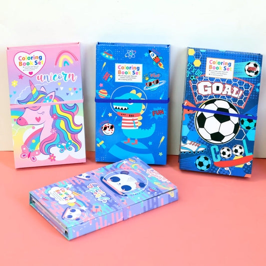 Colouring book set