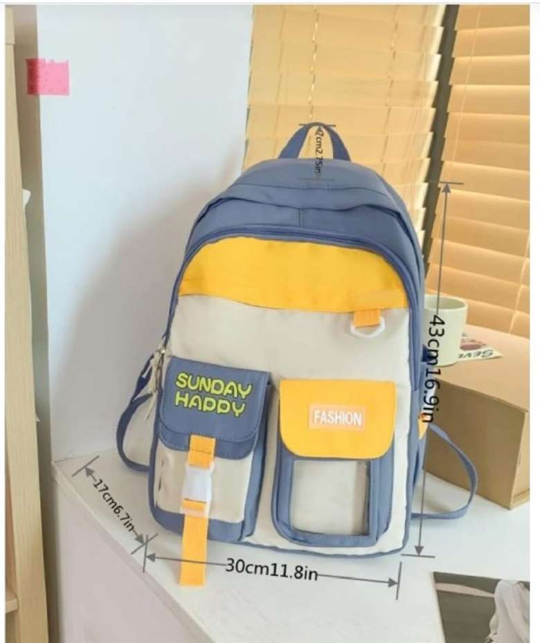 Korean 22l backpack- blue