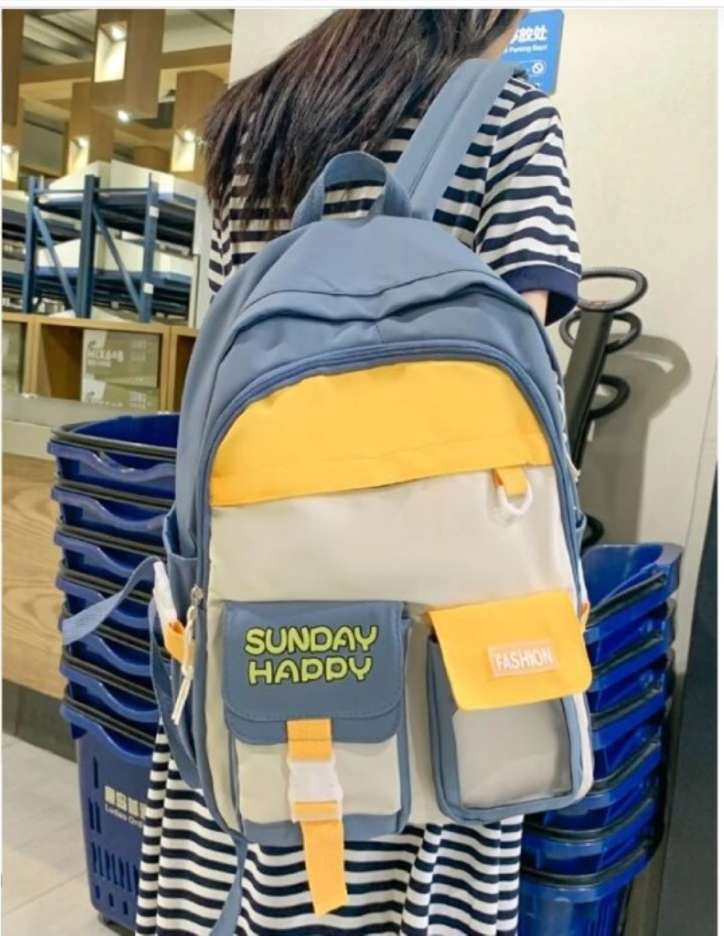 Korean 22l backpack- blue