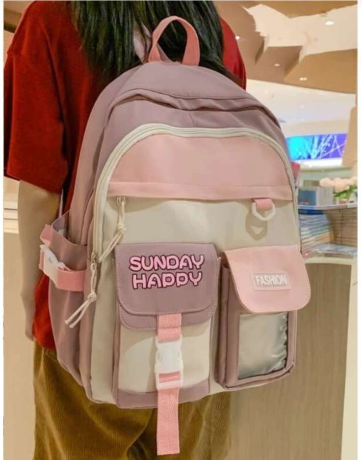 Korean 22l backpack- pink