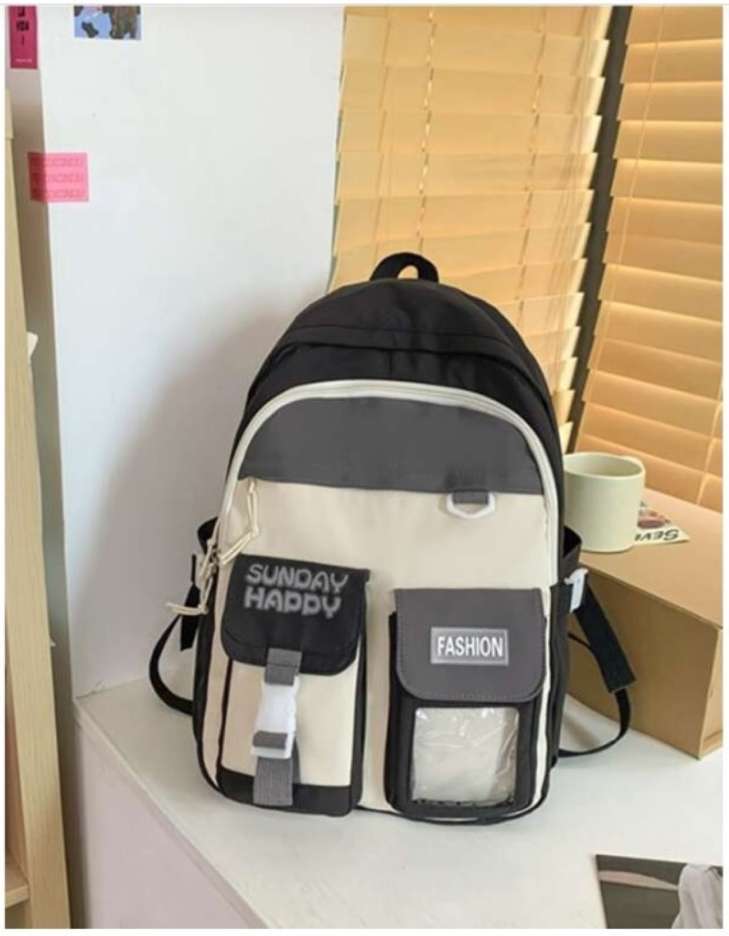 Korean 22l backpack- black