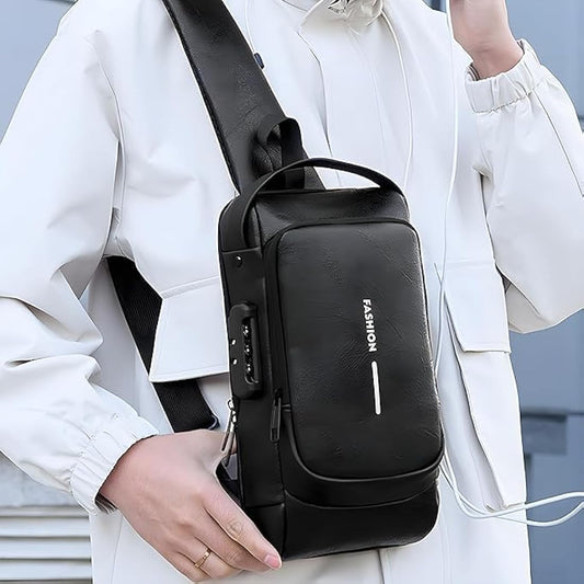 UNISEX ANTI-THEFT WATERPROOF, DURABLE AND COMFORTABLE CHEST BAG / CROSSBODY BAG