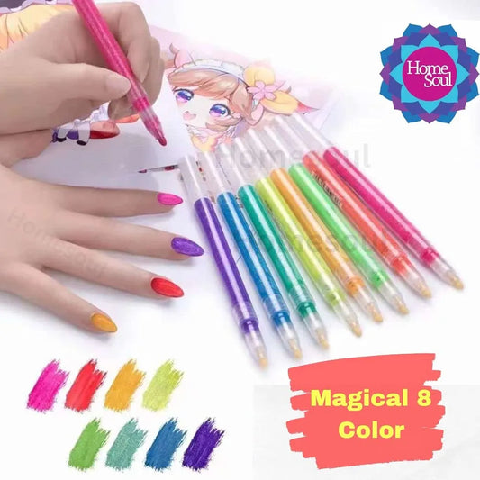 Nail polish highlighter pen