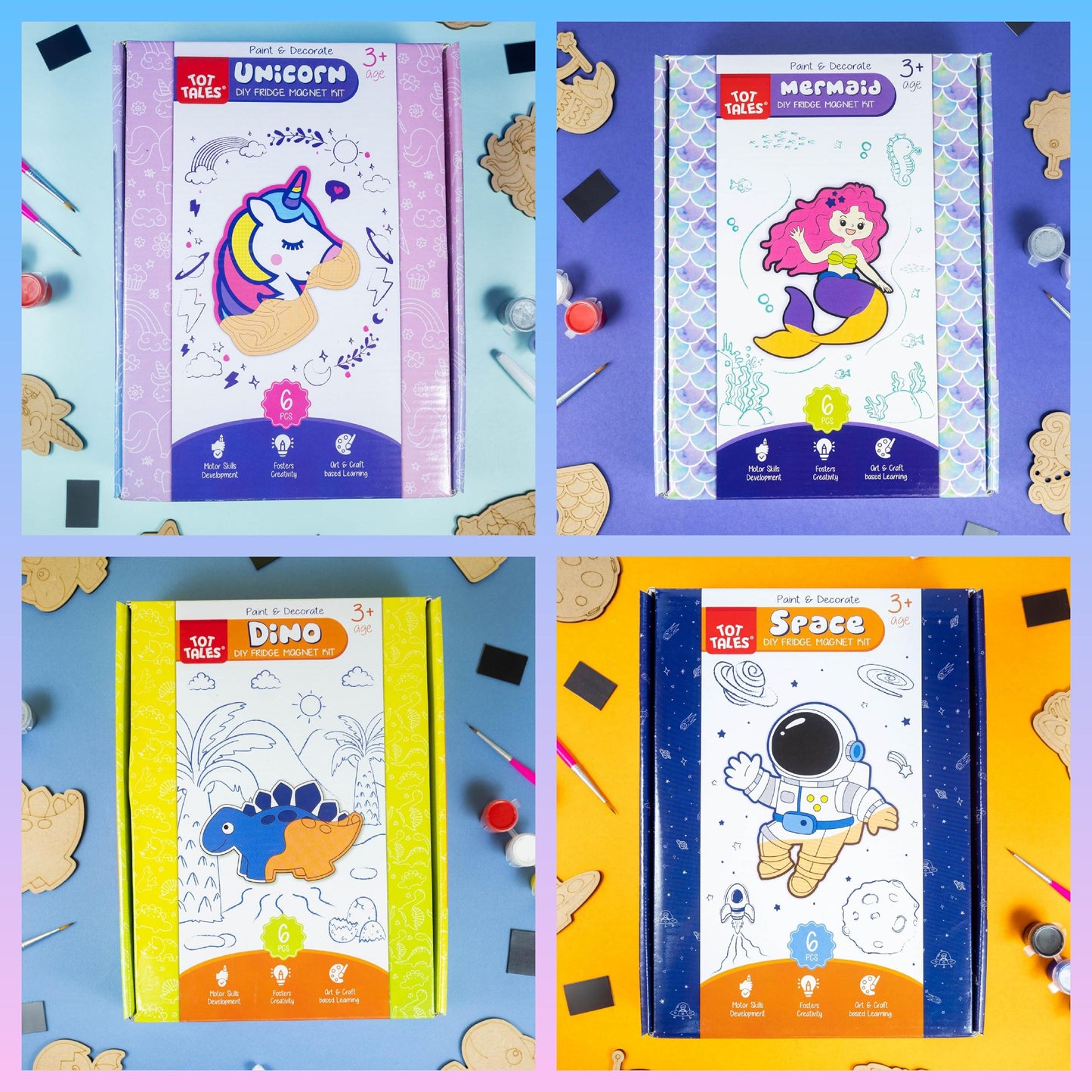 Tot Tales Diy Fridge Magnet