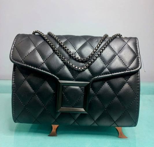 Quilted Flap Bag For Women