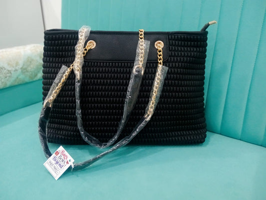 BALLY Quilted Chain Shoulder Bag