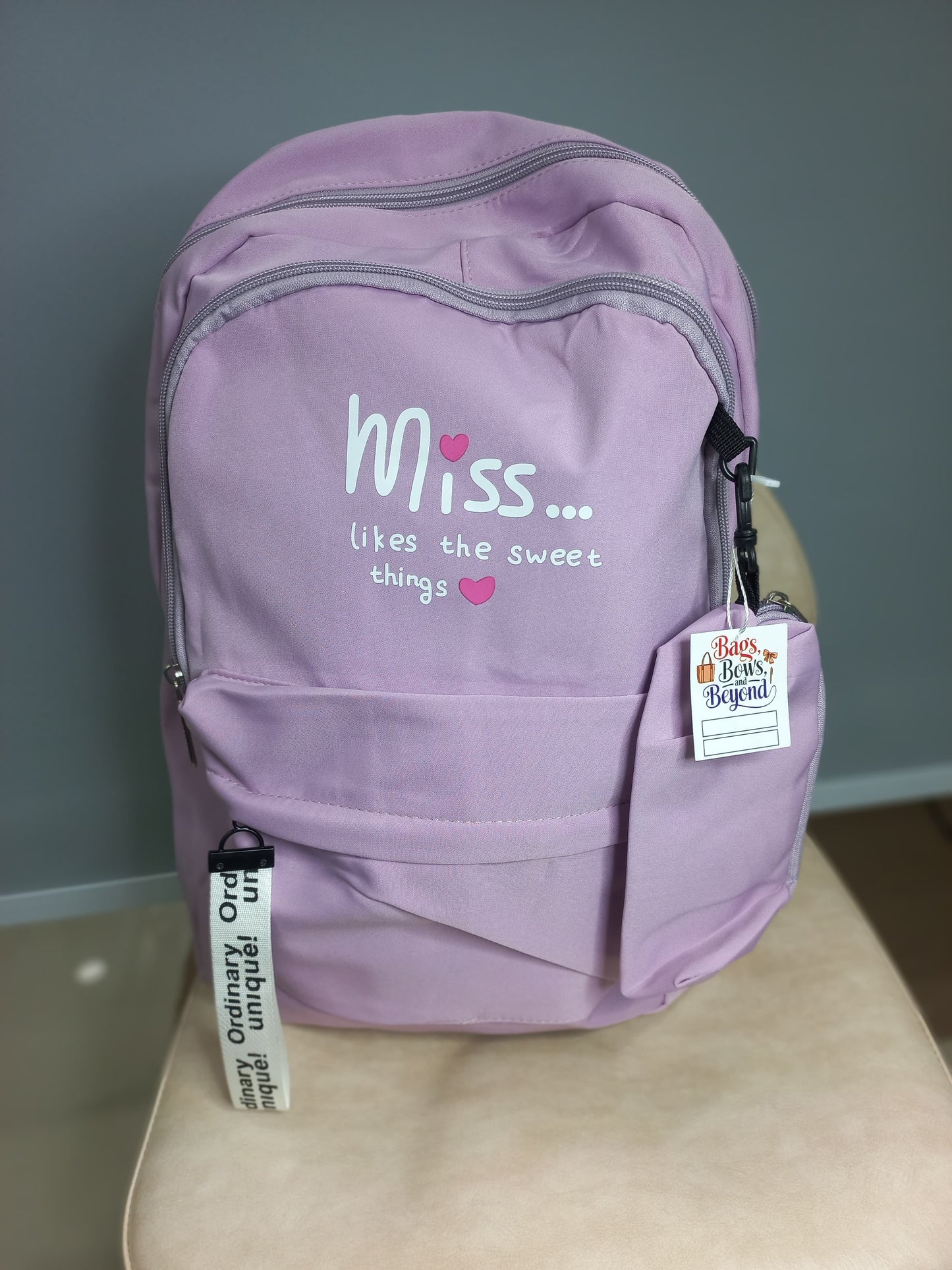 Imported School bag with pencil pouch