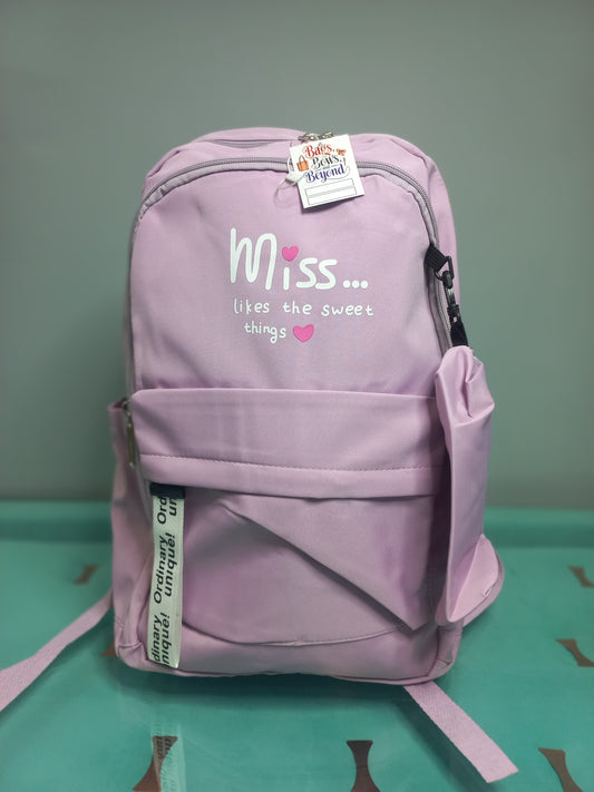 Imported School bag with pencil pouch