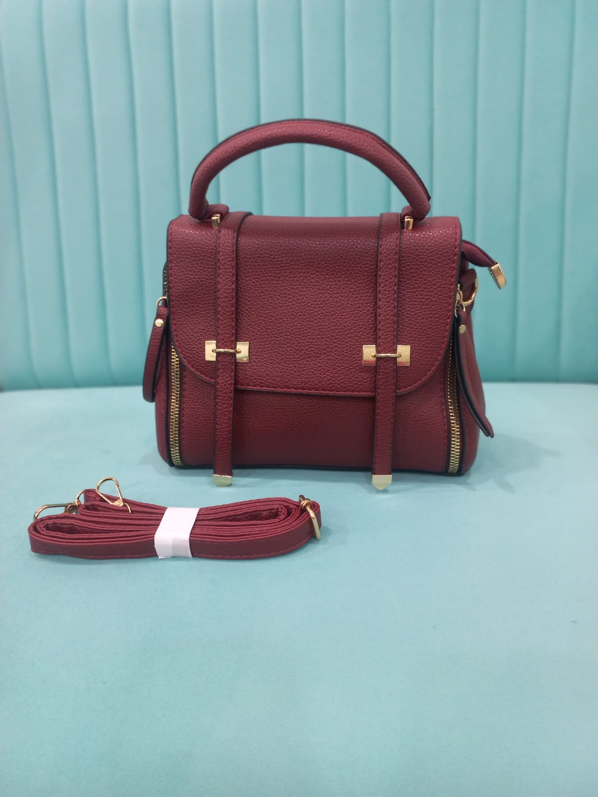 Burgundy Handbag