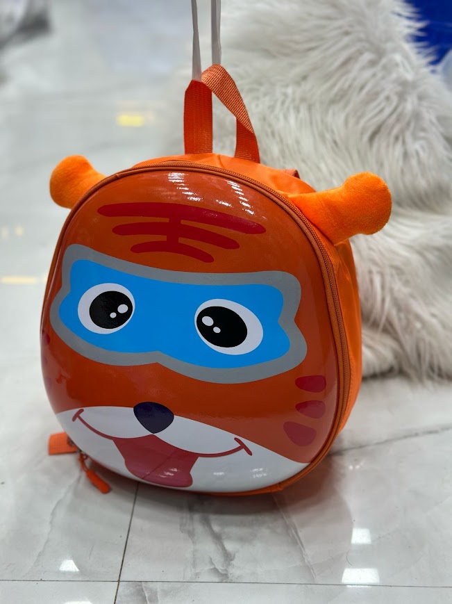 3d cartoon KG bags-Orange