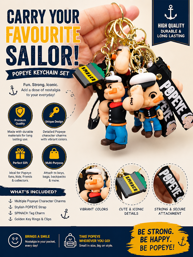 popeye keychain